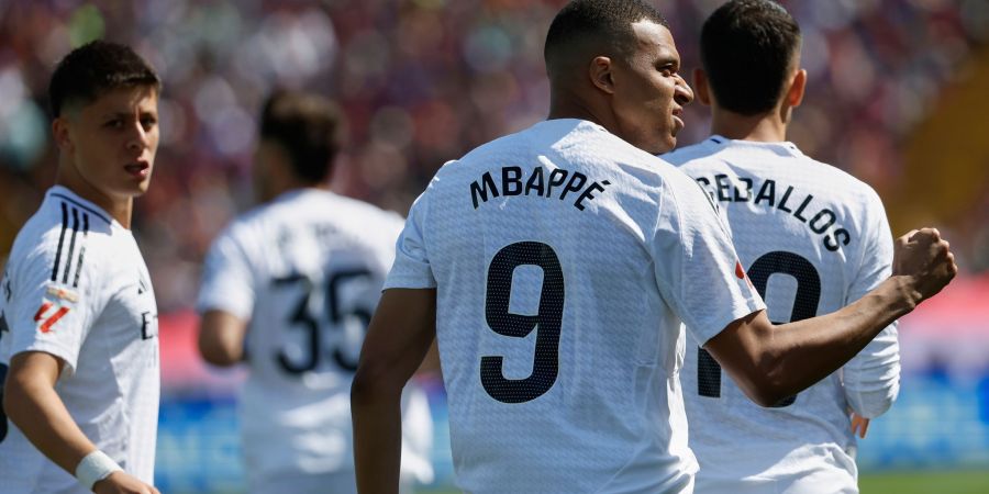 Traf zum 1:1: Kylian Mbappé.