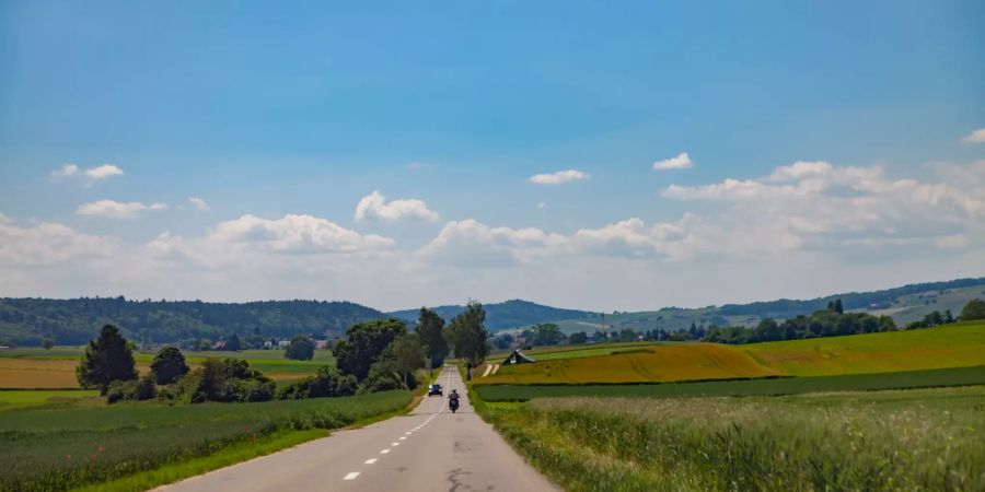 Landstrasse von Löhningen nach Neunkirch.