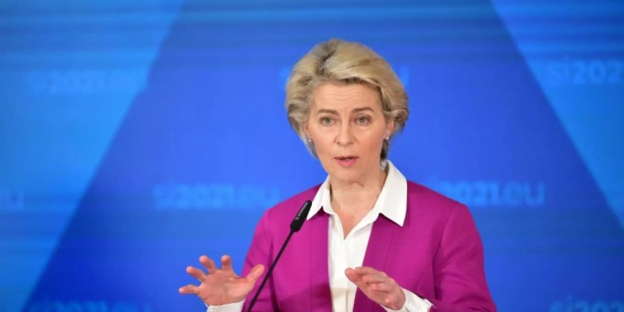 Kommissionspräsidentin Ursula von der Leyen