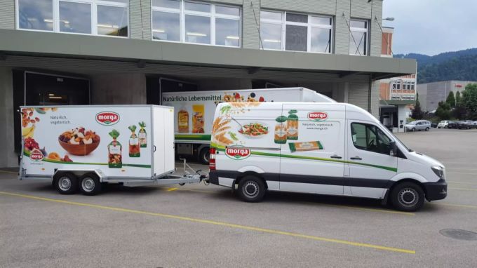 Die Morga AG ist täglich für ihre Kunden unterwegs. Morga AG Ebnat-Kappel