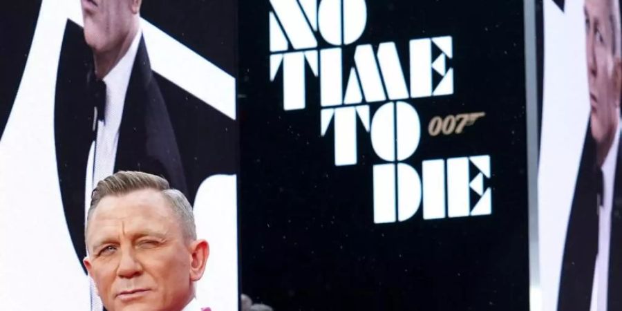 Daniel Craig spielte in « No Time to die» ein letztes Mal die Rolle von James Bond. Foto: Ian West/PA Wire/dpa