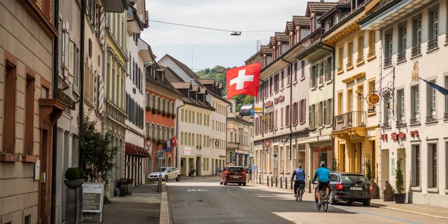 Hauptstrasse in Zurzach.