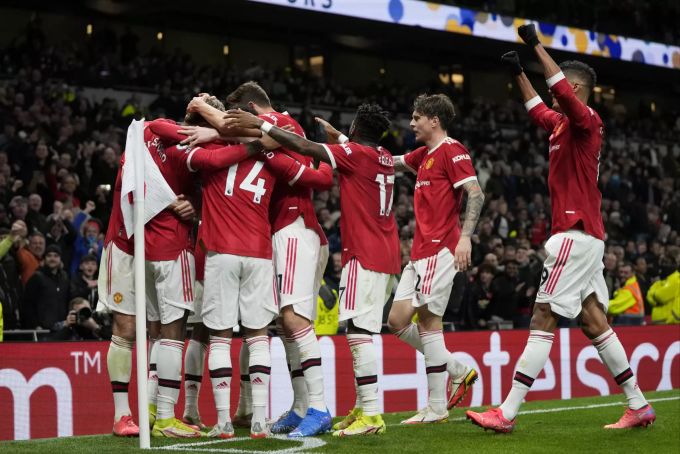 Manchester United jubelt am Wochenende beim Sieg über die Tottenham Hotspur. Tottenham Hotspur