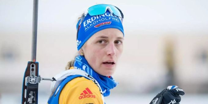 Biathletin Franziska Hildebrand schaffte es nicht in den Weltcup-Kader. Foto: Matthias Balk/dpa IBU-Cup
