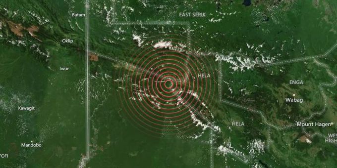 Papua-Neuguinea - Experten uneinig über Stärke des Erdbebens
