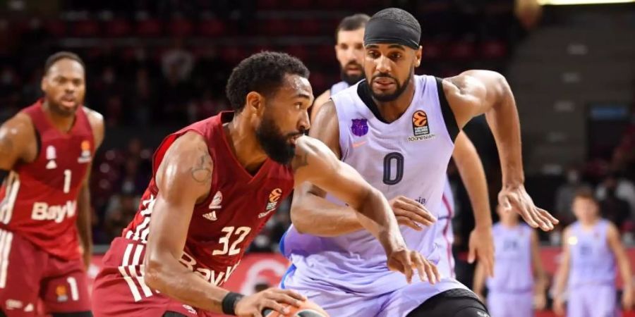 Der FC Bayern München unterlag in der Euroleague dem FC Barcelona. Foto: Tobias Hase/dpa