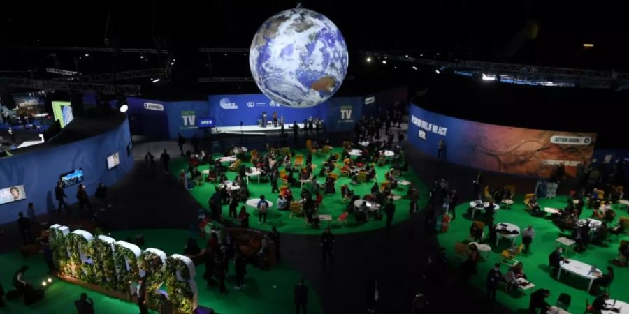 COP26-Verhandlungsort in Glasgow