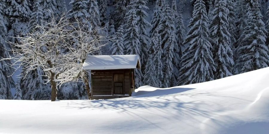 Schnee Wetter lenzerheide