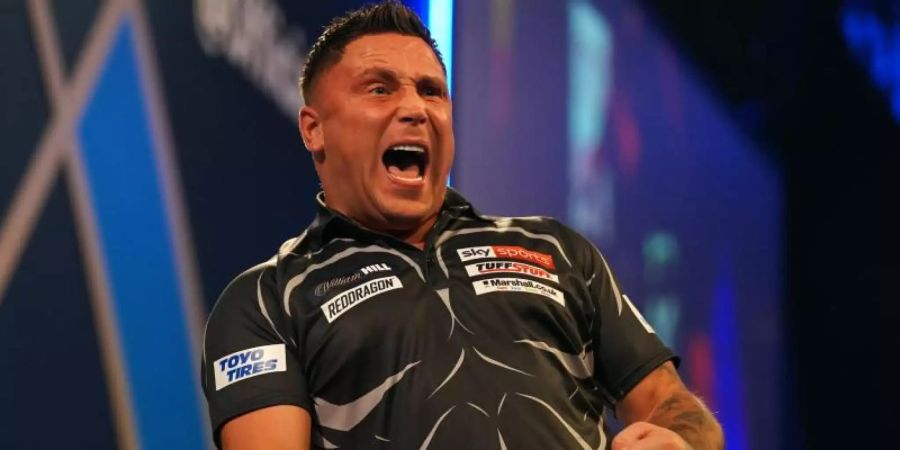 Darts-Star Gerwyn Price ist für den Abbruch der WM. Foto: Kirsty O'connor/PA Wire/dpa