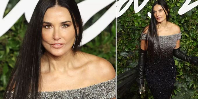 Demi Moore sieht ganz anders aus. Demi Moore