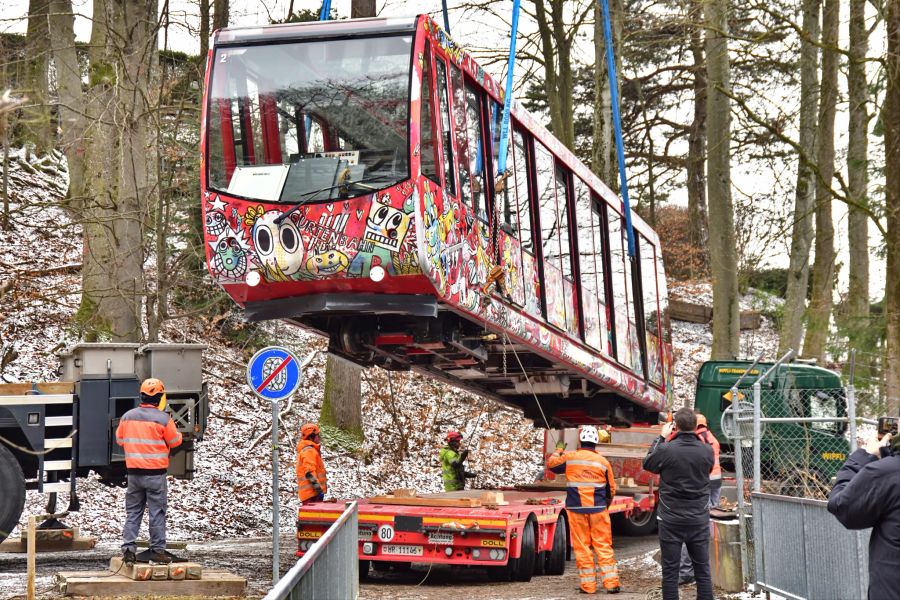 Pünktlich zum 125-Jahr-Jubiläum im April soll sie dann aber wieder fahren.