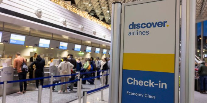Bei der Lufthansa-Tochter Discover Airlines streikt das Flugpersonal. Discover Airlines