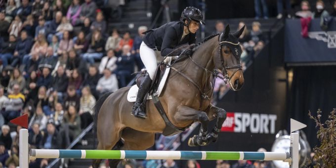 Janika Sprunger beim CHI Basel. CHI Basel Janika Sprunger