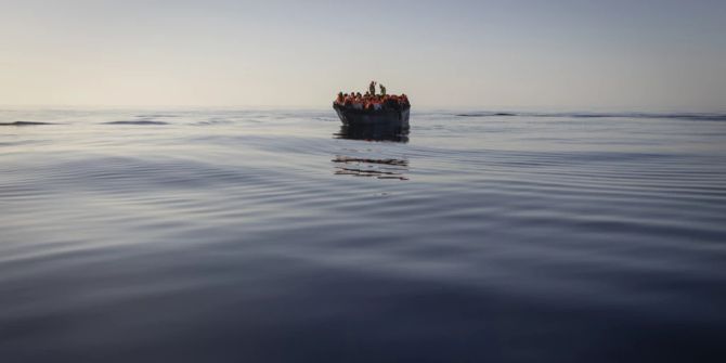 Boot Flüchtlinge Meer