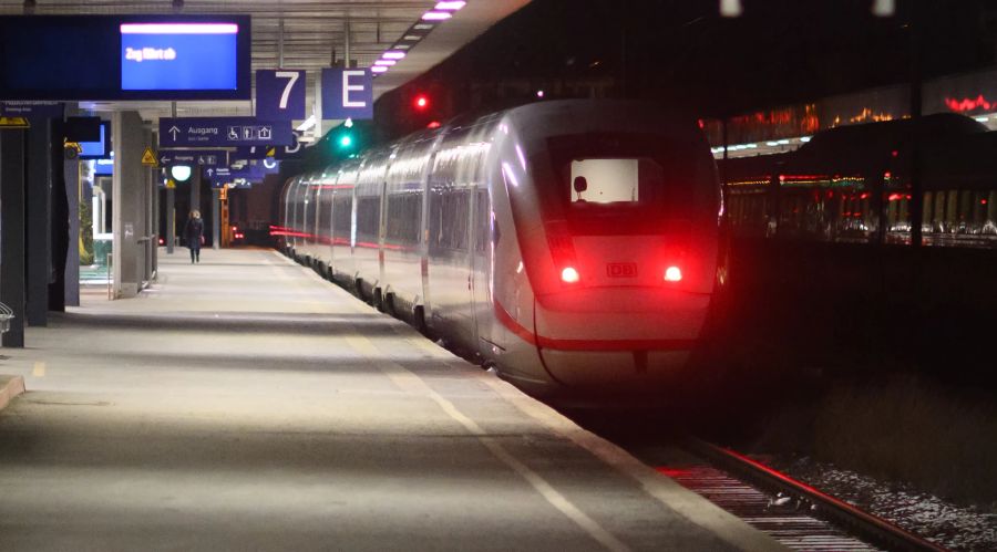 Am 10. Januar um 2 Uhr traten die deutschen Lokführer im Personenverkehr in den Streik.