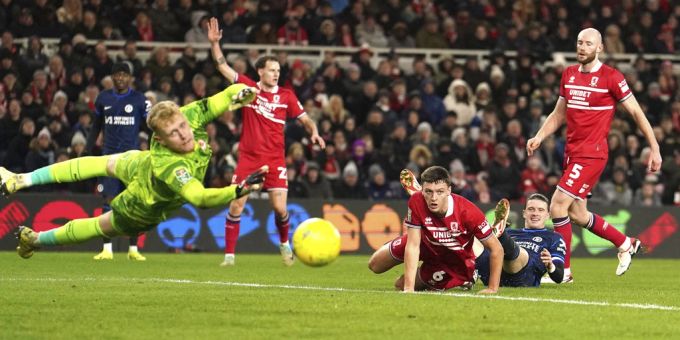Der harte Kampf hat sich gelohnt: Middlesbrough gewinnt das Hinspiel des Ligacup-Halbfinals gegen Chelsea mit 1:0. Chelsea Cup