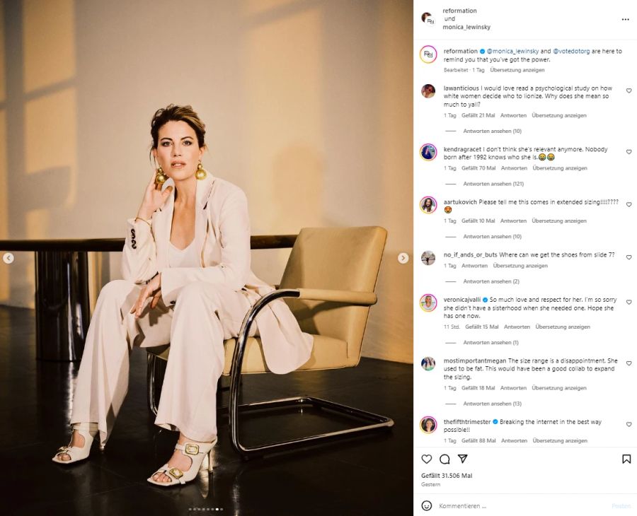 Die Fotos entstanden anlässlich der «You've Got the Power»-Kampagne des Modelabels «Reformation».