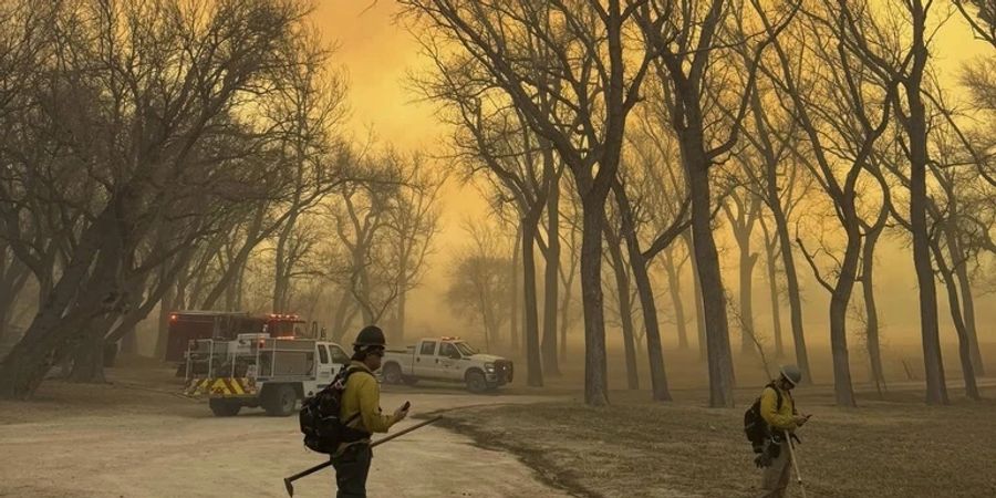texas waldbrand