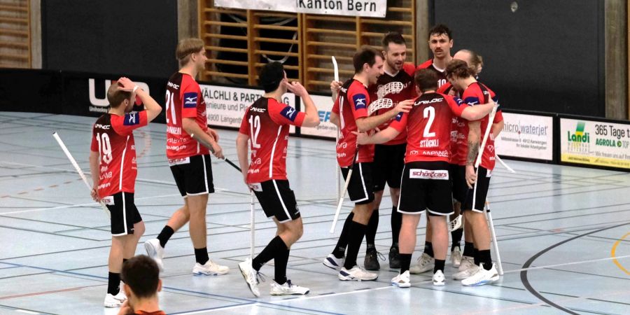 Unihockey Langenthal Aarwangen gegen die Hornets