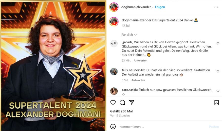 Das Supertalent Alexander Doghmani