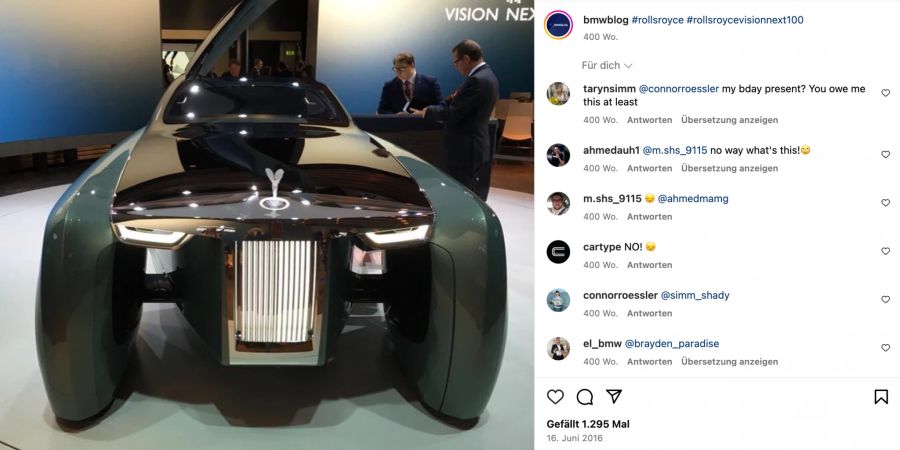 Ein opulentes Fahrerlebnis ist im Rolls-Royce Vision Next 100 möglich.