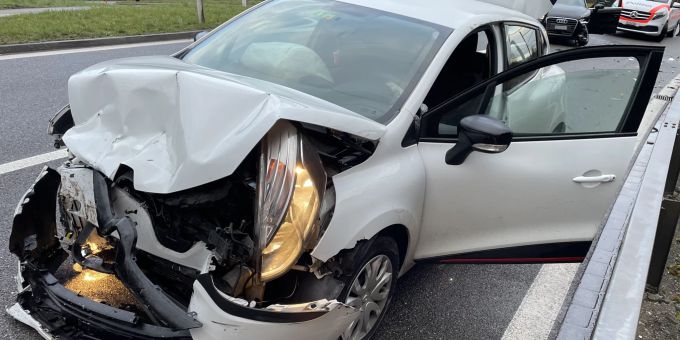 Frauenfeld TG: Zwei Verletzte bei Verkehrsunfall. Frauenfeld TG