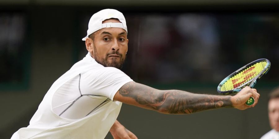 Nick Kyrgios steht das erste Mal in einem Finale bei ei