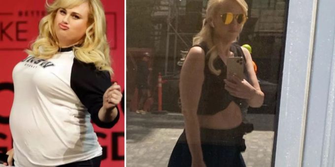 35 Kilo abgespeckt! - Schauspielerin Rebel Wilson zeigt sich bauchfrei
