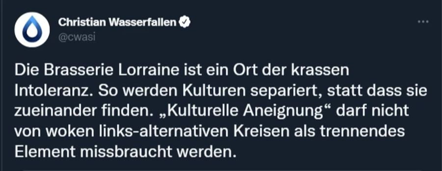 Lauwarm Kulturelle Aneignung