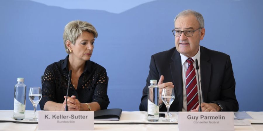 Keller-Sutter Parmelin