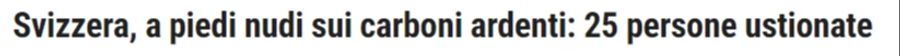 Stellvertretend für die italienischen Medien hier der Titel von «Il Giorno».