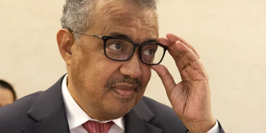 Die Corona-Pandemie hat die Zahl psychisch kranker Menschen markant steigen lassen. Im Bild Tedros Adhanom Ghebreyesus, Generaldirektor der Weltgesundheitsorganisation (WHO). (Archivbild)