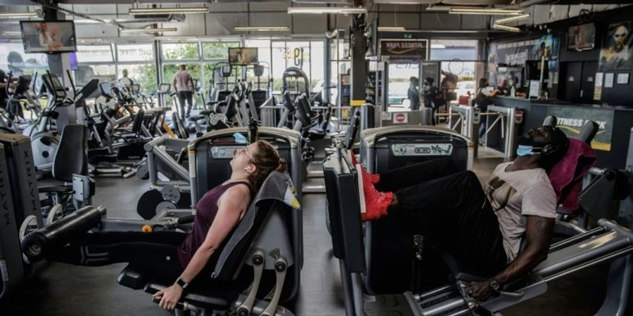 Fitnessstudio in Frankreich