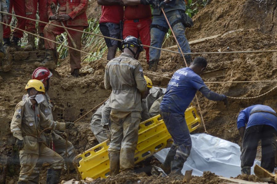 At least 28 people died in a landslide in Brazil