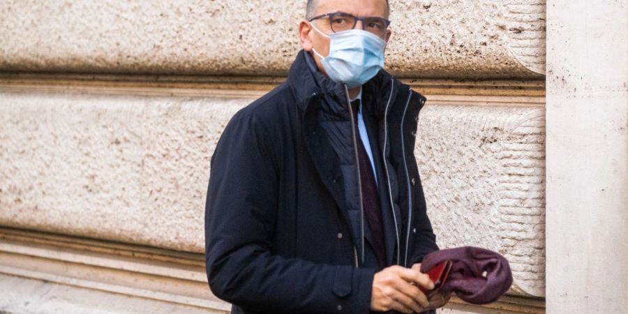 «Ich appelliere an die Fünf-Sterne-Bewegung, am Mittwoch mit dem Willen zu einem Neustart dabei zu sein»: Enrico Letta.