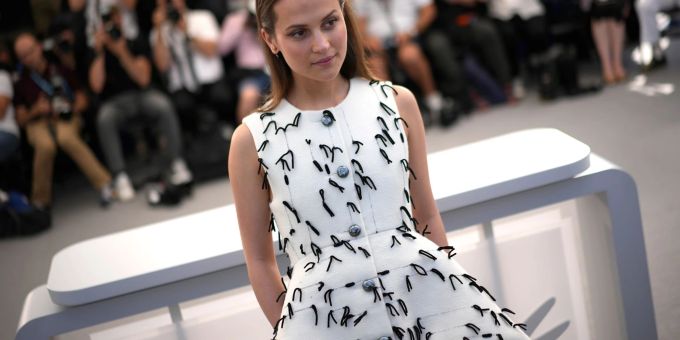 Alicia Vikander in diesem Jahr in Cannes. Alicia Vikander in diesem Jahr in Cannes.