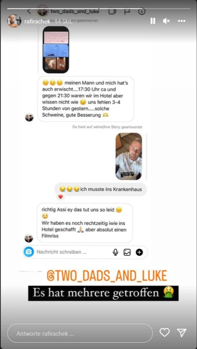 Rafi Rachek ist erst wieder im Krankenhaus aufgewacht. Rafi Rachek