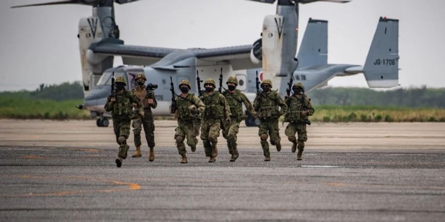 Japanische Soldaten