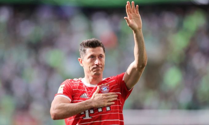 Robert Lewandowski im Bayern-Trikot. (Archivbild) bayern Lewandowski
