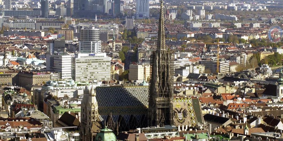 Der Stephansdom im Zentrum der Wiener Innenstadt - dort lohnt es sich laut Städte-Ranking zu leben.