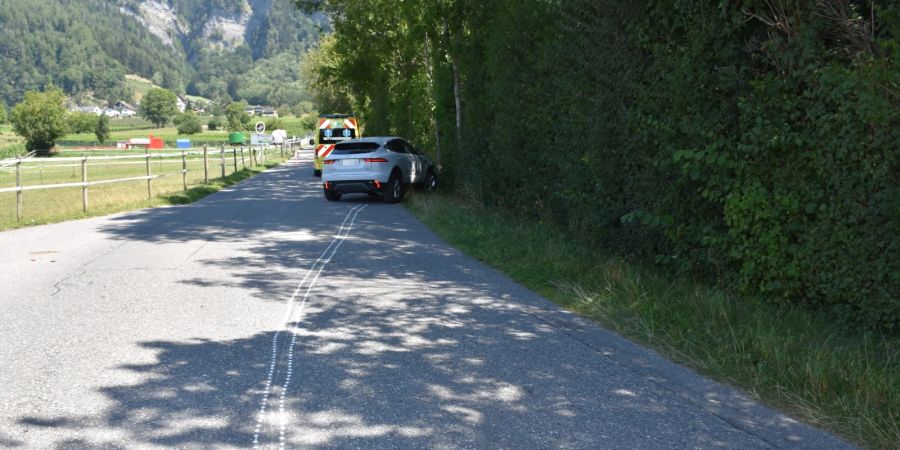 Jenins: Automobilistin nach Streifkollision leicht verletzt