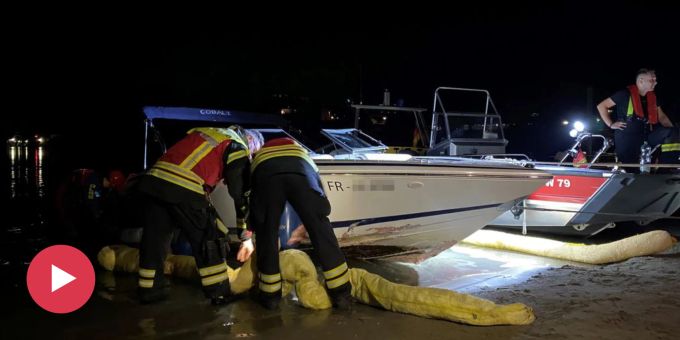 Rheinfelden AG - 33-jährige Frau stirbt bei Bootsunfall