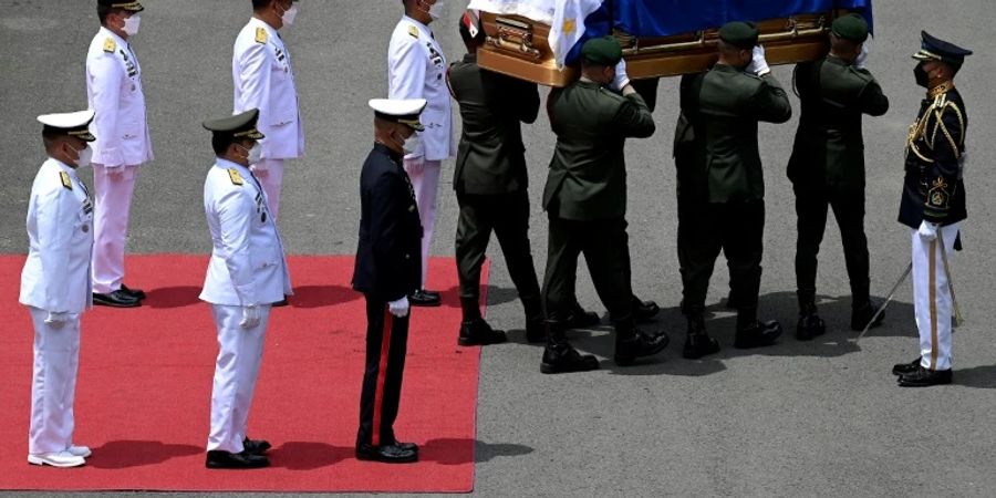 Staatsbegräbnis für Fidel Ramos