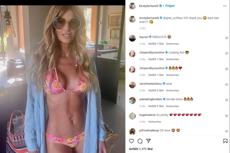 Kirsty Bertarelli soll nun einen Neuen haben.