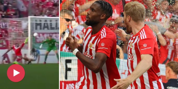Siebatcheu-Traumtor - Union Berlin ringt Chemnitz im DFB-Pokal nieder