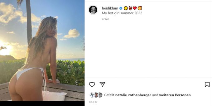 Heidi Klum plaudert über ihren Ex-Mann Seal. Heidi Klum