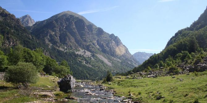 Katalonien Park Fluss Berge