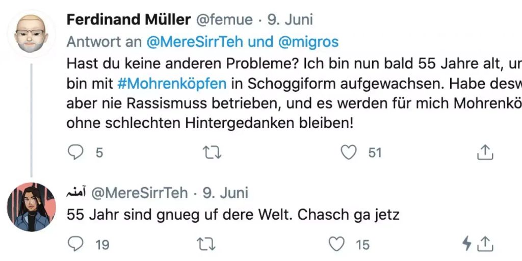 Migros Knickt Vor Anonymer Twittererin Ein