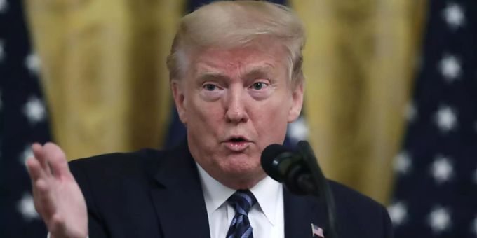 US-Präsident Donald Trump hat nach eigenen Angaben Hinweise darauf, dass der Ursprung des Coronavirus im chinesischen Wuhan liegt. (Archivbild) donald trump coronavirus