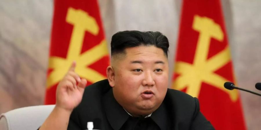 Nordkorea will nach eigenen Angaben seine atomare Schlagkraft erhöhen. Foto: -/KCNA/dpa